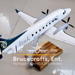 Model of Beechcraft B1900D Air New Zealand with detailed craftsmanship.