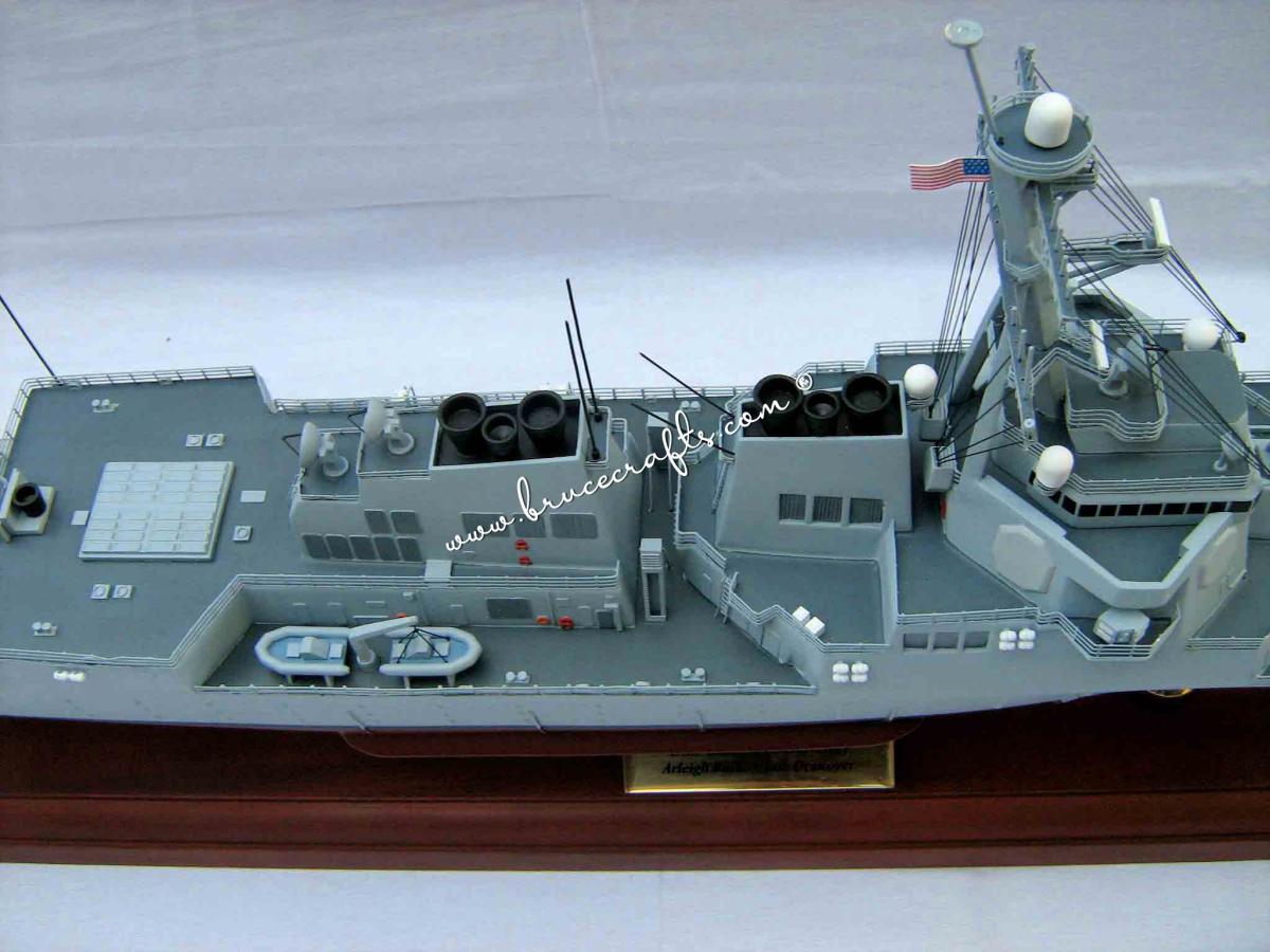 USS Gridley (DDG-101) - Mahogany Wooden Aircraft Models – Boat