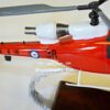 Model of Aérospatiale Gazelle with detailed craftsmanship.