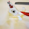 Model of Aérospatiale Gazelle with detailed craftsmanship.
