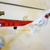 Model of Aérospatiale Gazelle with detailed craftsmanship.