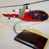 Model of Aérospatiale Gazelle with detailed craftsmanship.