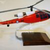 Model of Aérospatiale Gazelle with detailed craftsmanship.
