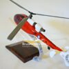 Model of Aérospatiale Gazelle with detailed craftsmanship.
