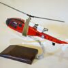 Model of Aérospatiale Gazelle with detailed craftsmanship.