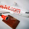 Model of Airbus A319 Easyjet with detailed craftsmanship.
