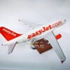 Model of Airbus A319 Easyjet with detailed craftsmanship.