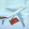 Model of Airbus A340-500 Emirates Airlines with detailed craftsmanship.