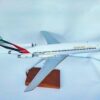 Model of B727-200 Emirates Airlines with detailed craftsmanship.