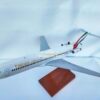 Model of B727-200 Emirates Airlines with detailed craftsmanship.