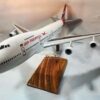 Model of B747-200 Air Mauritius with detailed craftsmanship.