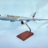 Model of B777-200 Emirates Airlines with detailed craftsmanship.