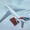Model of B777-200 Emirates Airlines with detailed craftsmanship.