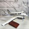 Model of Beechcraft King Air C90 with detailed craftsmanship.