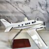 Model of Beechcraft King Air C90 with detailed craftsmanship.