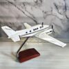 Model of Beechcraft King Air C90 with detailed craftsmanship.