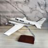 Model of Beechcraft King Air C90 with detailed craftsmanship.