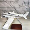 Model of Beechcraft King Air C90 with detailed craftsmanship.