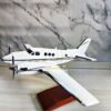 Model of Beechcraft King Air C90 with detailed craftsmanship.