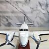 Model of Beechcraft King Air C90 with detailed craftsmanship.