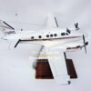 Model of Beechcraft King Air C90 with detailed craftsmanship.