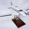 Model of Beechcraft King Air C90 with detailed craftsmanship.