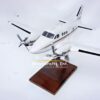 Model of Beechcraft King Air C90 with detailed craftsmanship.