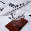 Model of Beechcraft King Air C90 with detailed craftsmanship.