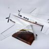 Model of Beechcraft King Air C90 with detailed craftsmanship.
