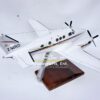 Model of Beechcraft King Air C90 with detailed craftsmanship.
