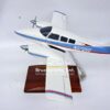Model of Beechcraft Model 76 Duchess with detailed craftsmanship.