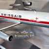 Convair 990A Coronado Swissairwith detailed craftsmanship.