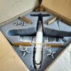 Model of Lockheed Model 10 Electra with detailed craftsmanship.