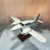 Model of Piper PA-23 Aztec with detailed craftsmanship.