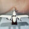 Model of Piper PA-23 Aztec with detailed craftsmanship.
