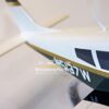Model of Piper PA-28 Cherokee with detailed craftsmanship.