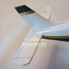 Model of Piper PA-28 Cherokee with detailed craftsmanship.