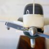Model of Piper PA-28 Cherokee with detailed craftsmanship.