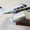 Model of Piper PA-28 Cherokee with detailed craftsmanship.