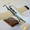 Model of Piper PA-28 Cherokee with detailed craftsmanship.