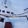 Model of Piper PA-34 Seneca with detailed craftsmanship.