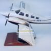 Model of Piper PA-34 Seneca with detailed craftsmanship.