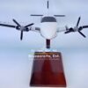 Model of Piper PA-34 Seneca with detailed craftsmanship.
