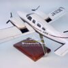 Model of Piper PA-34 Seneca with detailed craftsmanship.
