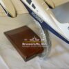 Model of Piper PA-44 Seminole with detailed craftsmanship.