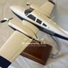 Model of Piper PA-44 Seminole with detailed craftsmanship.