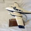 Model of Piper PA-44 Seminole with detailed craftsmanship.