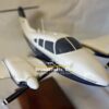 Model of Piper PA-44 Seminole with detailed craftsmanship.