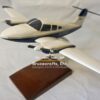 Model of Piper PA-44 Seminole with detailed craftsmanship.