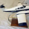Model of Piper PA-44 Seminole with detailed craftsmanship.